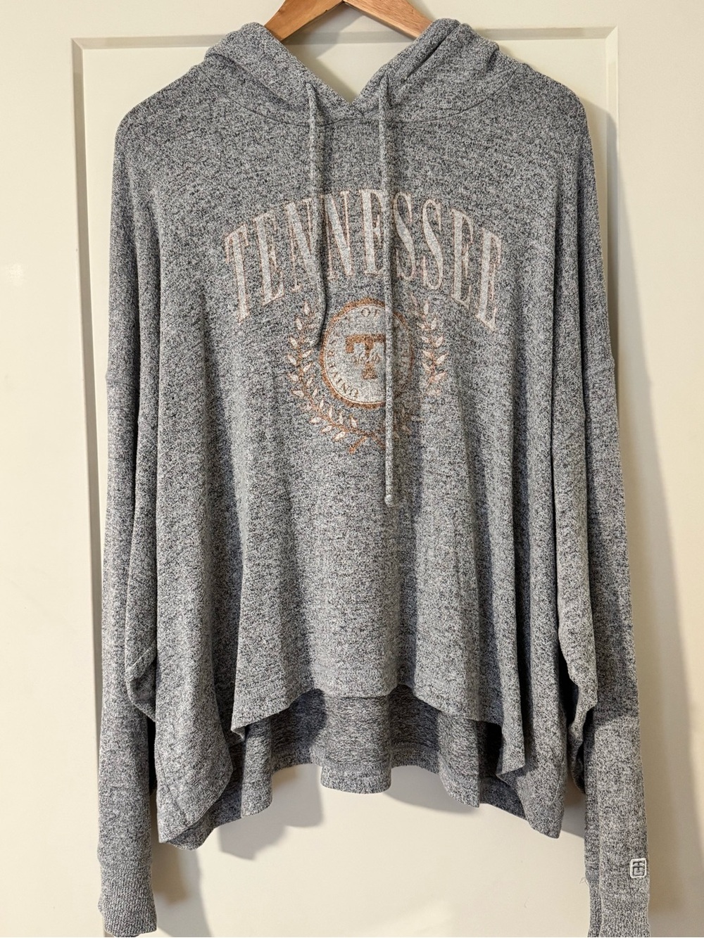 Tennessee Gray Hooded Pullover Sweatshirt